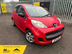 Red Used 2011 Peugeot 107 Hatchback | £2,195 (Fair price)