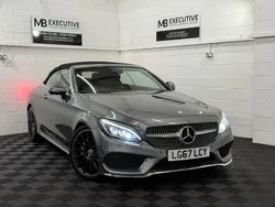 Grey Used 2017 Mercedes C220 AMG line Cabriolet | £15,990 (Fair price)