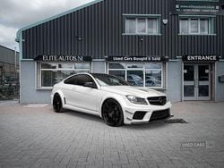 White Used 2011 Mercedes C63 AMG Edition 1 Coupe | £34,995