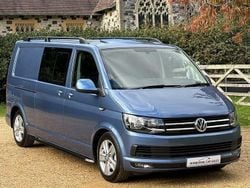 Blue Used 2017 VW T6 Highline Van | £25,995 (Fair price)