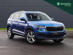 Race blue metallic Used 2021 Skoda Kodiaq SE L SUV | £25,495 (Fair price)
