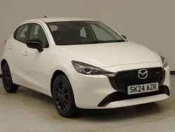 White Used 2024 Mazda 2 Homura-Line Hatchback | £15,498 (Fair price)