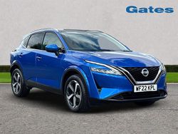 Blue Used 2022 Nissan Qashqai N-Connecta SUV | £15,399 (Fair price)
