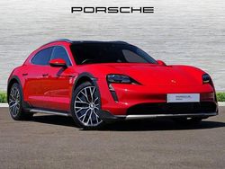 Red Used 2023 Porsche Taycan Cross Turismo Sedan | £63,990 (Fair price)