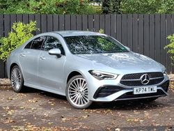 Silver Used 2024 Mercedes CLA250 AMG Line Premium Sedan | £30,298 (Fair price)