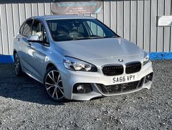 Silver Used 2016 BMW 216 Active Tourer M Sport MPV | £6,488 (Fair price)