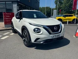White Used 2022 Nissan Juke Tekna SUV | £15,995 (Fair price)