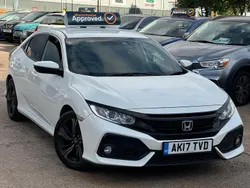 White Used 2017 Honda Civic SR Hatchback | £6,975 (Fair price)