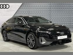 Black Used 2025 Audi A6 e-tron S-Line Sedan | £52,490 (Fair price)