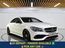 White Used 2017 Mercedes CLA220 AMG line Sedan | £12,149 (Good price)