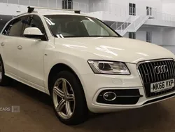 White Used 2016 Audi Q5 S-line plus SUV | £12,495 (Fair price)