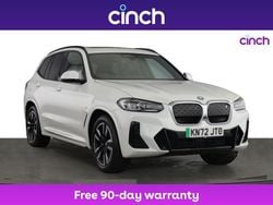 White Used 2022 BMW iX3 M Sport SUV | £24,099 (Good price)