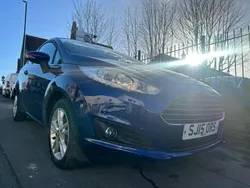 Blue Used 2015 Ford Fiesta Zetec Hatchback | £4,995 (Fair price)