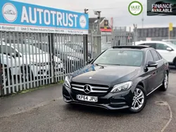 Black Used 2014 Mercedes C220 Premium Sedan | £10,995 (A bit pricey)
