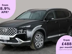 Black Used 2023 Hyundai Santa Fe Premium SUV | £31,846 (Fair price)