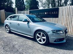 Silver Used 2008 Audi A4 S-Line Estate | £3,989 (Fair price)