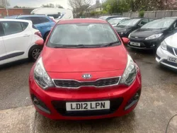 Red Used 2012 Kia Rio 2 Hatchback | £3,695 (Fair price)
