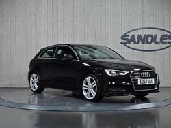 Black Used 2017 Audi A3 S-Line Hatchback | £11,799 (Fair price)