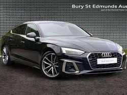Black Used 2021 Audi A5 S-Line Coupe | £24,145 (Fair price)