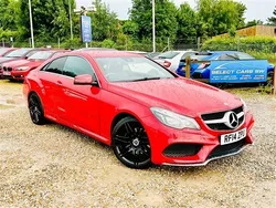 Red Used 2014 Mercedes E350 AMG Coupe | £11,495 (Good price)