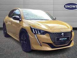 Yellow Used 2021 Peugeot 208 Premium Hatchback | £14,924 (Fair price)