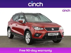 Red Used 2018 Seat Arona SE Technology SUV | £8,949 (Fair price)