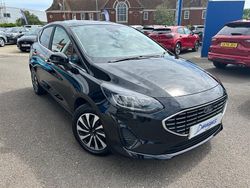 Agate black Used 2022 Ford Fiesta Titanium Hatchback | £13,390 (Fair price)