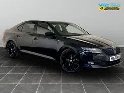 Black Used 2017 Skoda Superb SportLine Hatchback | £12,395 (Good price)