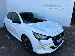 White Used 2023 Peugeot 208 Active+ Hatchback | £13,490 (Fair price)