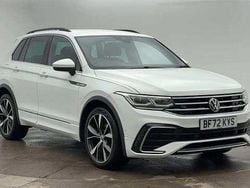 White Used 2022 VW Tiguan R-line SUV | £27,875 (Fair price)