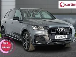 Grey Used 2020 Audi Q7 Black Edition SUV | £42,000 (Expensive)
