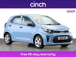 Blue Used 2018 Kia Picanto Hatchback | £8,149 (Fair price)