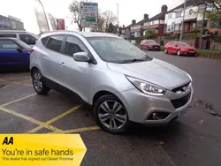Silver Used 2015 Hyundai ix35 Premium SUV | £8,966 (Expensive)