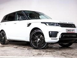 White Used 2019 Land Rover Range Rover Sport HSE SUV | £22,500 (Good price)