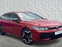 Red Used 2024 VW Passat R-line Estate | £31,555
