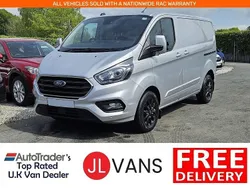 Silver Used 2022 Ford Transit Custom Limited Van | £17,925 (Fair price)