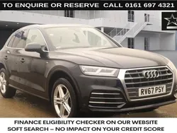 Blue Used 2017 Audi Q5 S-Line SUV | £15,970 (Fair price)