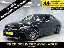 Black Used 2019 Mercedes C300 AMG line Sedan | £23,214 (A bit pricey)