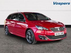 Red Used 2017 Peugeot 308 GT-line Estate | £10,000 (Fair price)