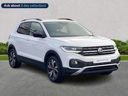 White Used 2022 VW T-Cross Black Edition SUV | £17,513 (Fair price)