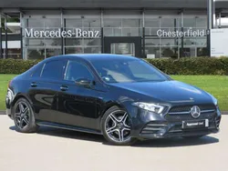 Black Used 2022 Mercedes A180 AMG Line Premium Sedan | £22,150 (Fair price)