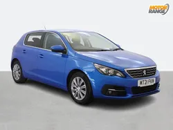 Blue Used 2021 Peugeot 308 Allure Hatchback | £9,195 (Fair price)