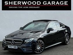 Black Used 2017 Mercedes E400 AMG line Coupe | £22,990 (Expensive)