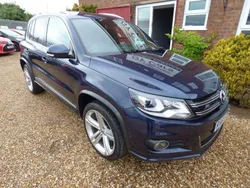 Blue Used 2016 VW Tiguan R-line Edition SUV | £13,995 (Super price)
