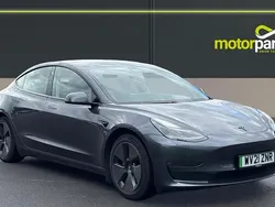 Grey metallic Used 2021 Tesla Model 3 Long Range Sedan | £18,850 (Fair price)