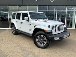White Used 2023 Jeep Wrangler Overland SUV | £40,795 (Super price)