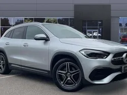 Silver Used 2021 Mercedes GLA220 AMG Line Premium Plus SUV | £28,417 (Fair price)