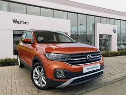Orange Used 2021 VW T-Cross SE SUV | £18,198 (Fair price)