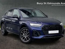 Blue Used 2024 Audi Q5 Black Edition SUV | £42,694 (A bit pricey)