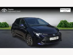 Blue Used 2022 Toyota Corolla Design Hatchback | £19,641 (Fair price)